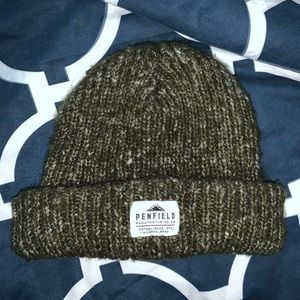 Olive specked Penfield beanie